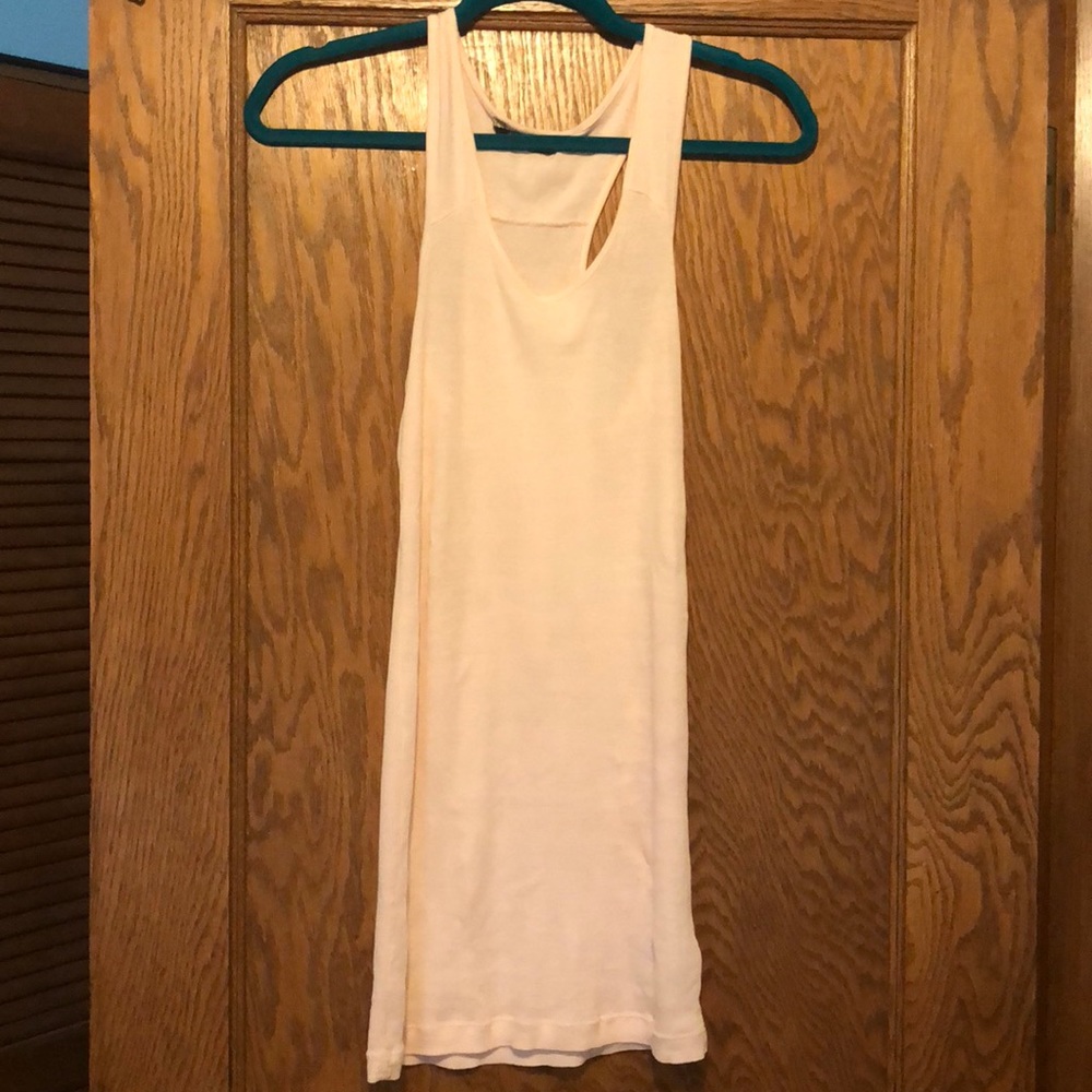 Evereve Peach / light Pink Tank top size small